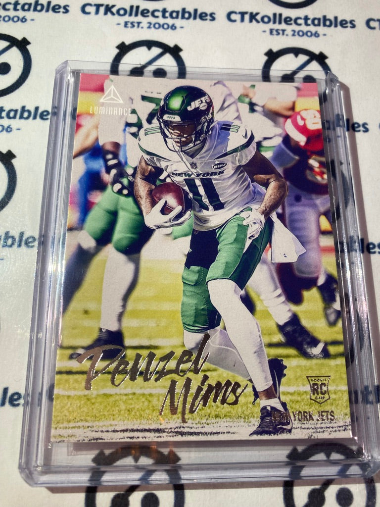 2020 NFL Chronicles Luminance Denzel Mims rookie RC #224