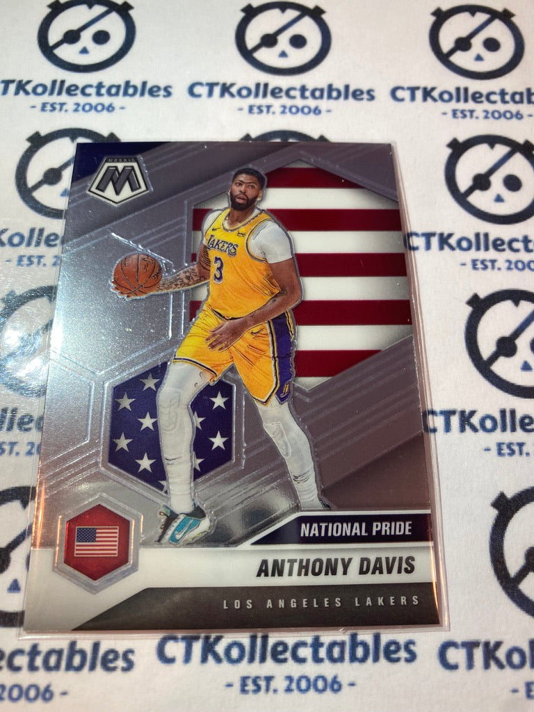 2020-21 NBA Mosaic Anthony Davis National pride #250 Lakers