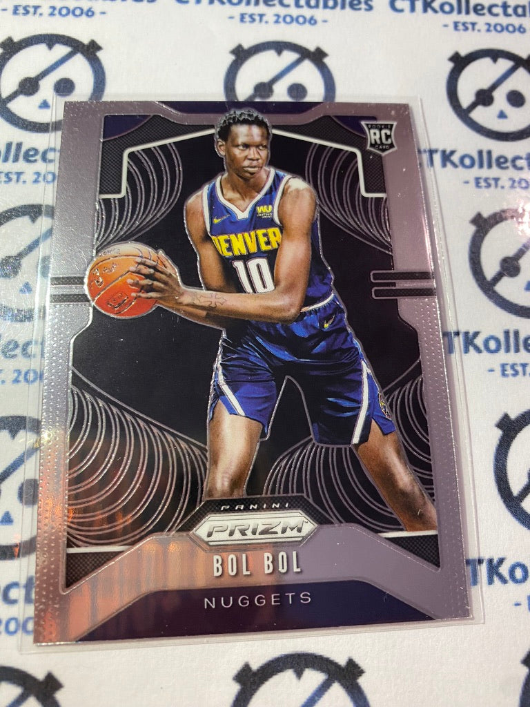 2019-20 Panini NBA Prizm Bol Bol Rookie Card RC #282 Nuggets
