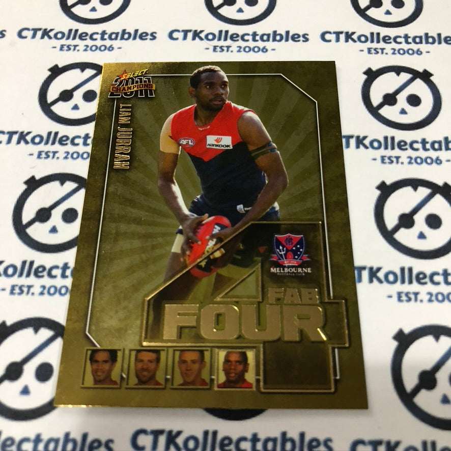 Liam Jurrah Fab Four FFG40 2011 AFL Champions