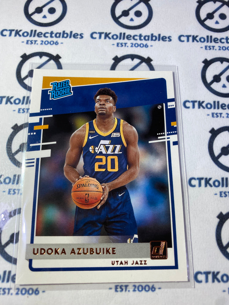 2020-21 NBA Donruss Rated Rookie Udoka Azubuike #214 Jazz