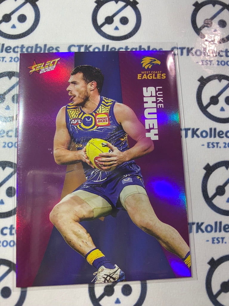 2022 AFL Footy Stars Purple Parallel - Luke Shuey PP171