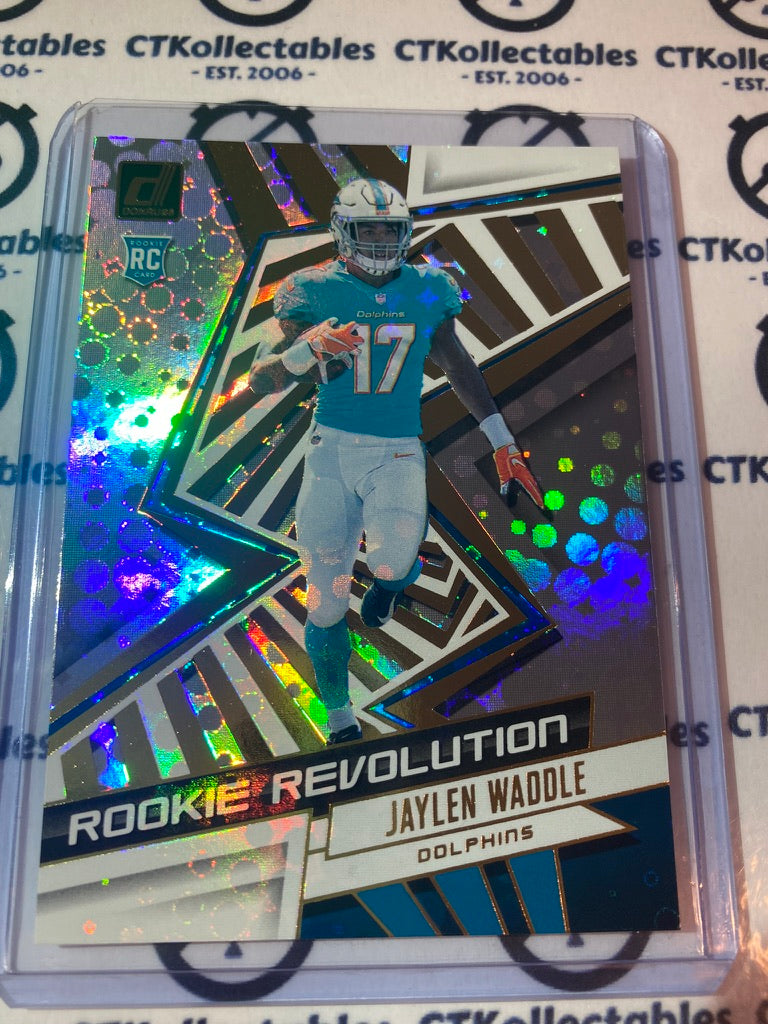 2021 Panini NFL Donruss Rookie Revolution Jaylen Waddle RC #REV-JWA