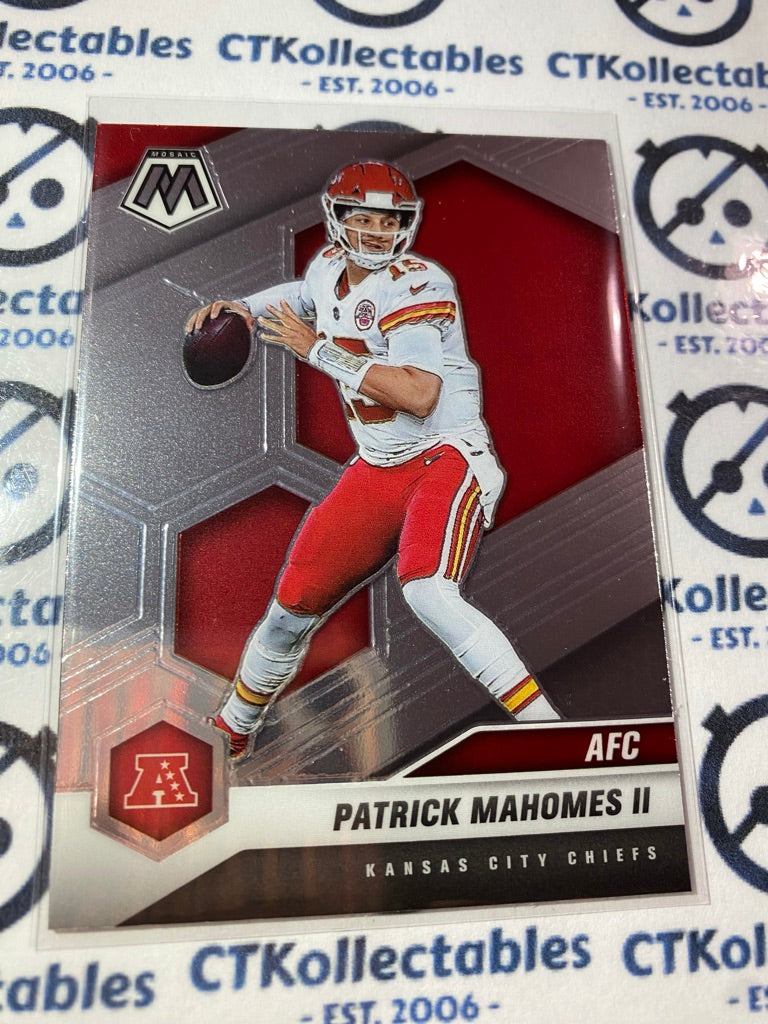 2021 Panini NFL Mosaic Patrick Mahomes II AFC Base #221 Chiefs