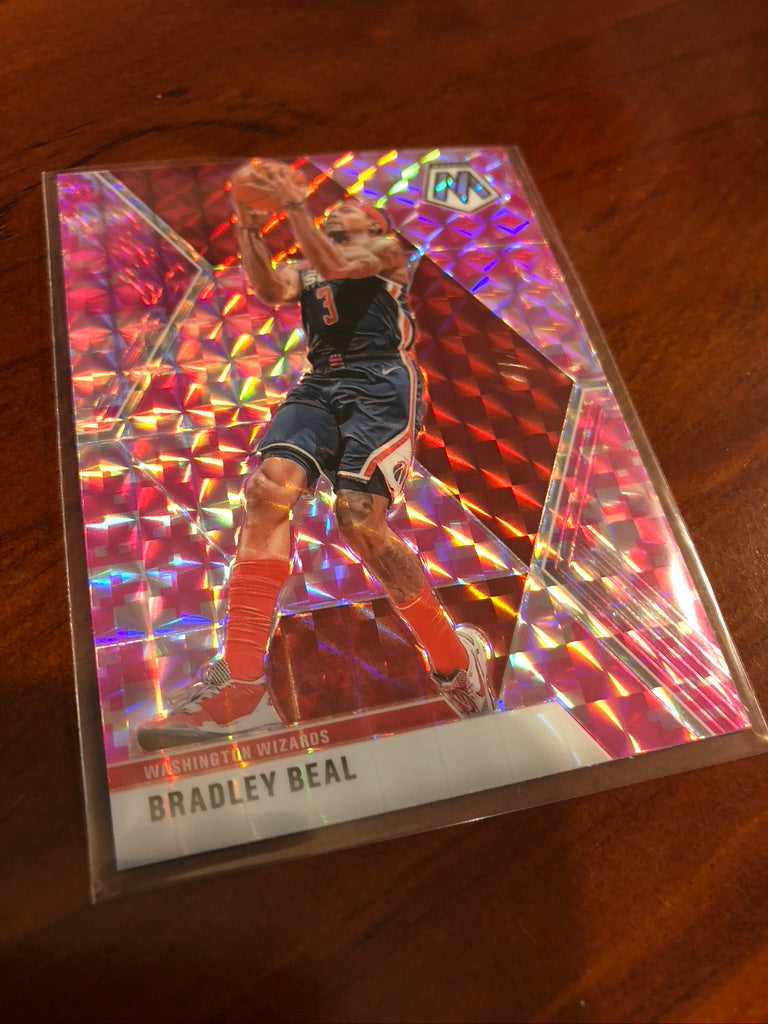 Bradley Beal Pink Mosaic Prizm #132 2019-20 NBA Mosaic