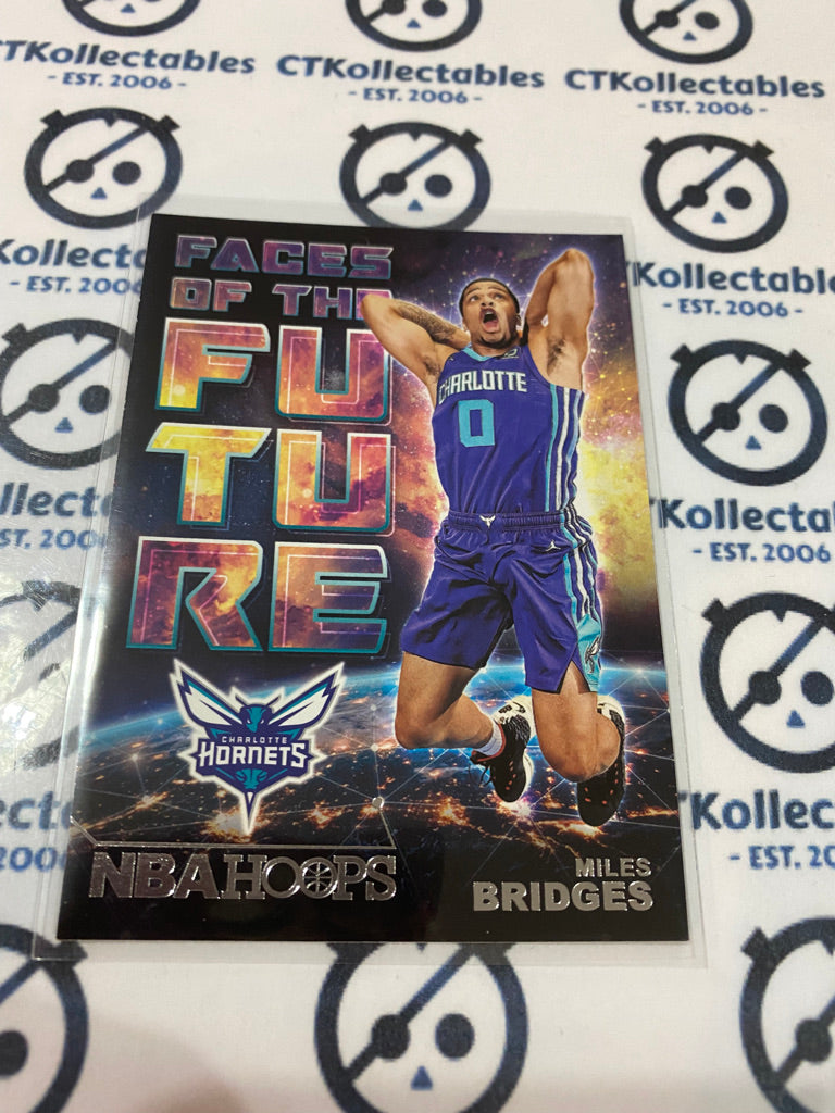 2018-19 PANINI Hoops Miles Bridges Faces of the Future #12 Hornets