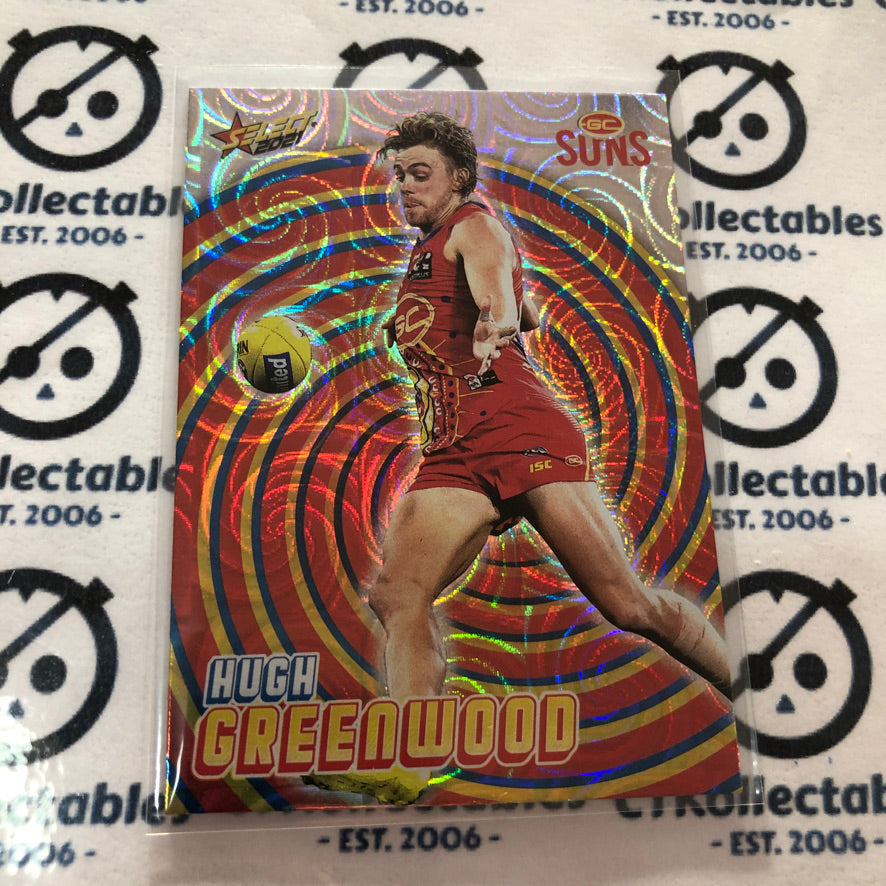 2021 AFL Footy Stars Holographic Foil Hugh Greenwood HF69