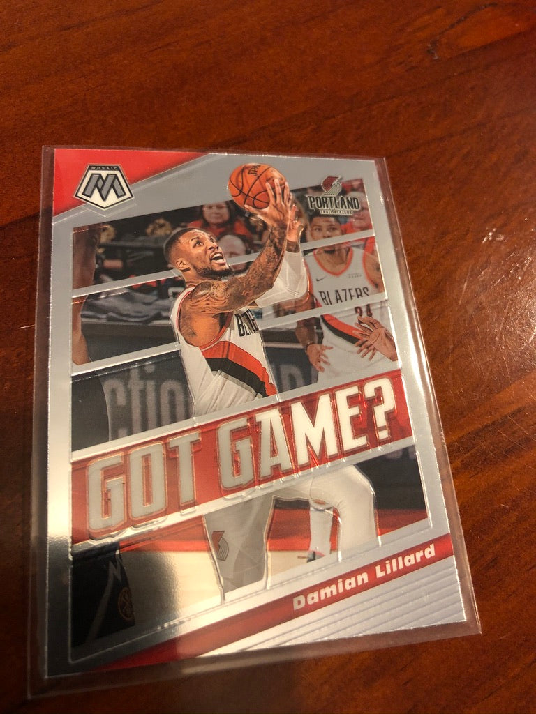 Damiam Lillard Got Game? #14 2019-20 NBA Mosaic