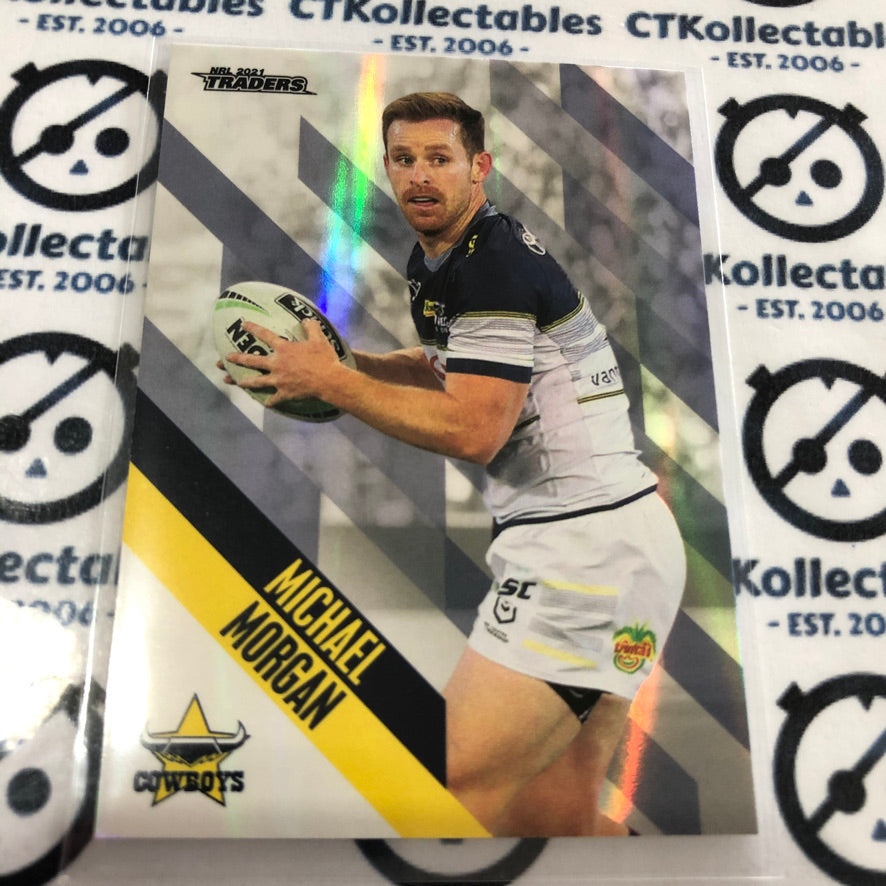 2021 NRL Traders Pearl Special Parallel PS087 Michael Morgan