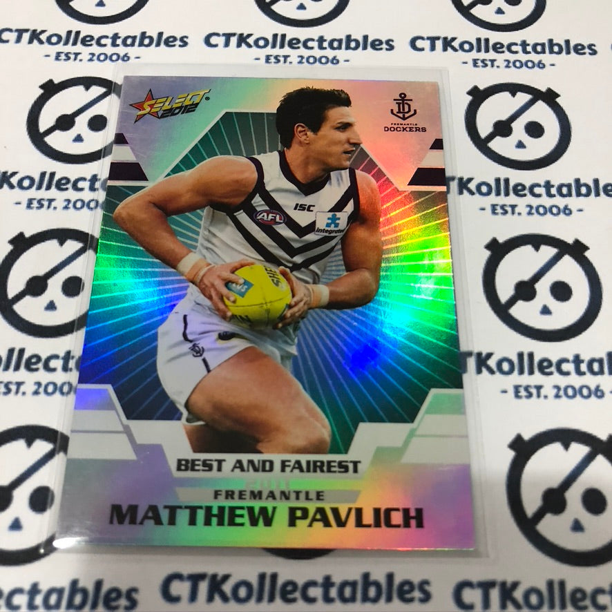 2012 AFL Champions Matthew Pavlich Best & Fairest BF6