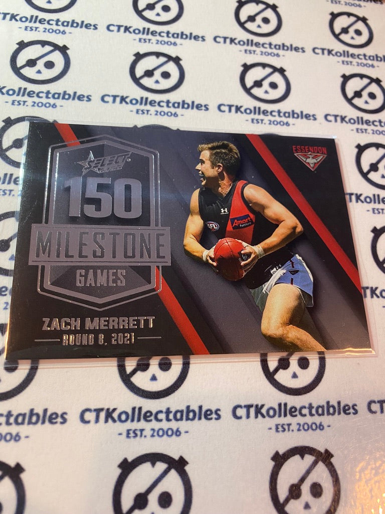 2022 AFL Footy Stars Milestone 150 games - Zach Merrett MG19