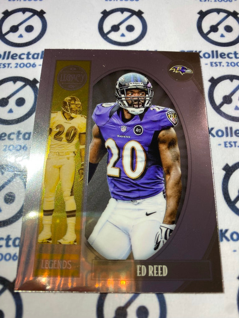 2019 Nfl Panini Legacy Ed Reed Premium #102 Ravens