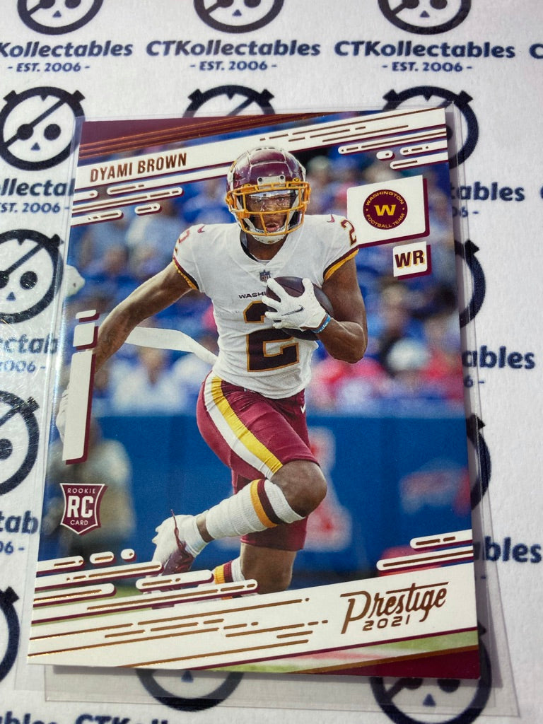 2021 NFL Chronicles Prestige Dyami Brown Rookie Card RC #239 Washington