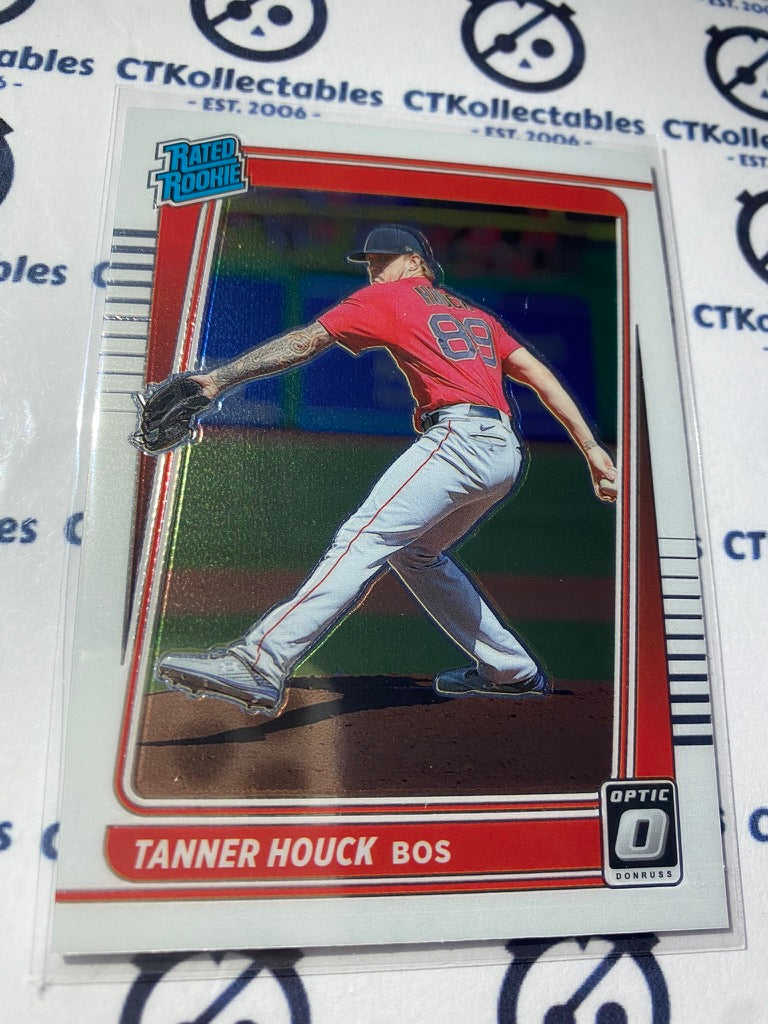 2021 Panini Donruss Optic Baseball Tanner Houck Rated Rookie #91 Boston