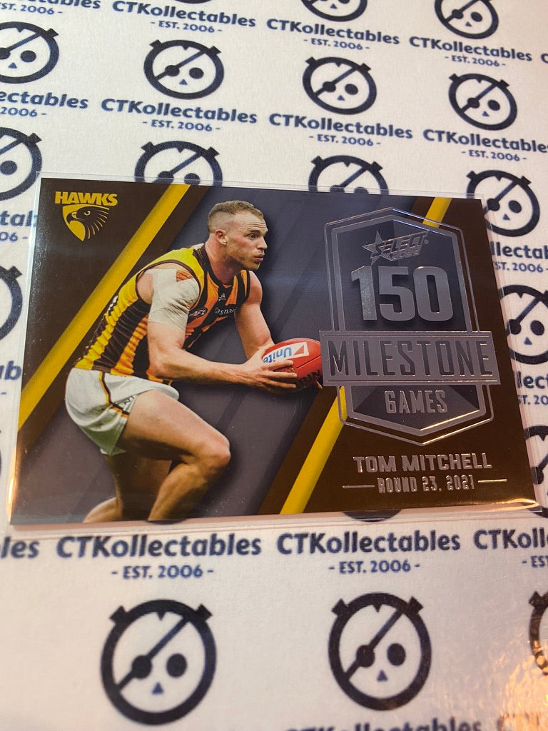 2022 AFL Footy Stars Milestone 150 games - Tom Mitchell MG47