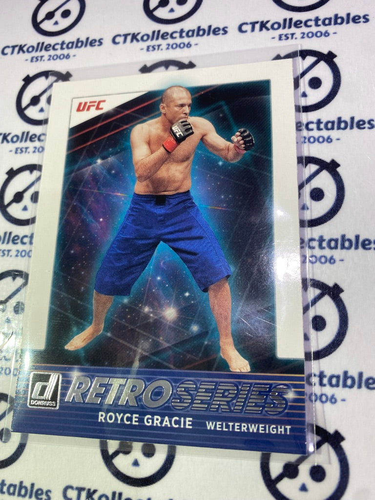 2022 UFC Panini Donruss Royce Gracie Retro Series #1 Welterweight