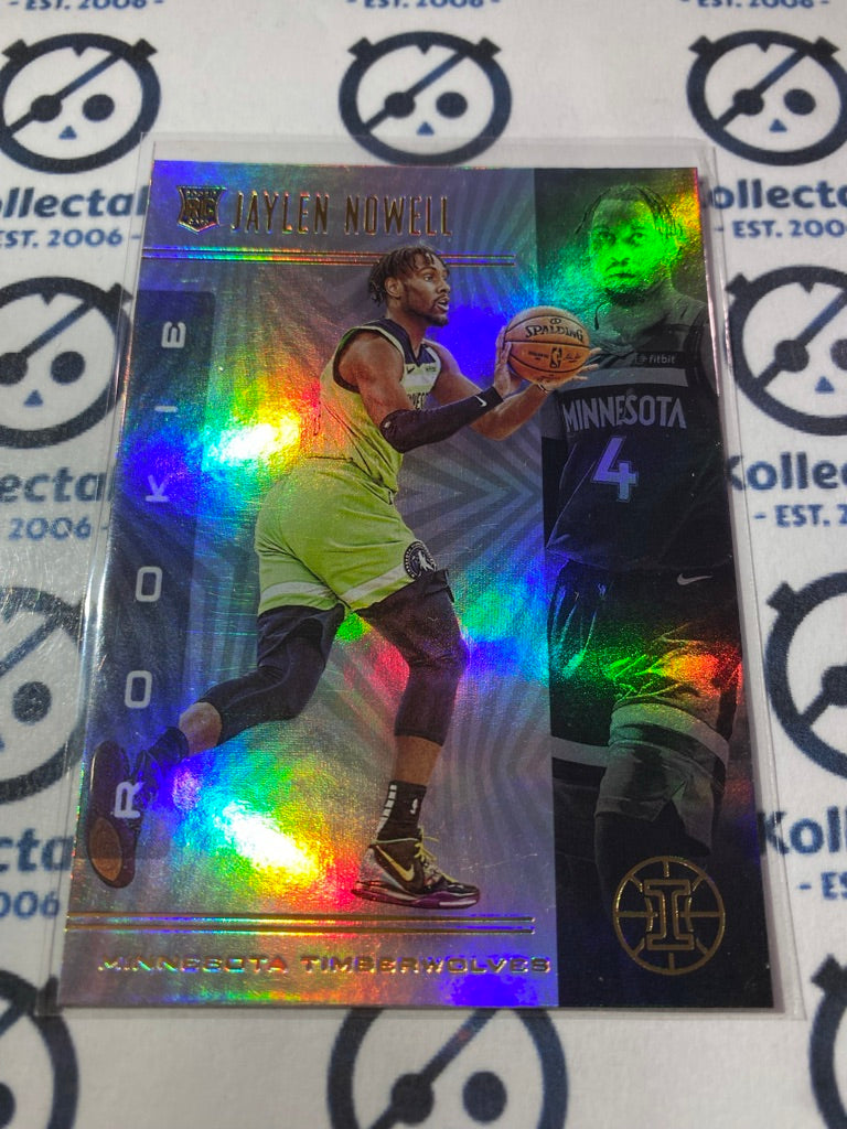 2019-20 Panini NBA Illusions Jaylen Nowell rookie RC #154 Timberwolves