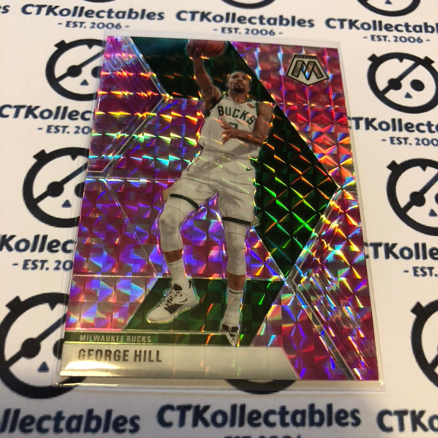 George Hill Mosaic Prizm #125 2019-20 NBA Mosaic