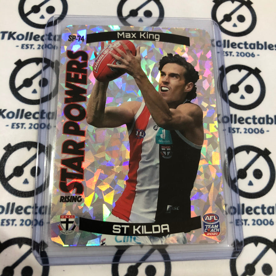 2021 AFL Teamcoach Star Powers Silver - Max King SP-74
