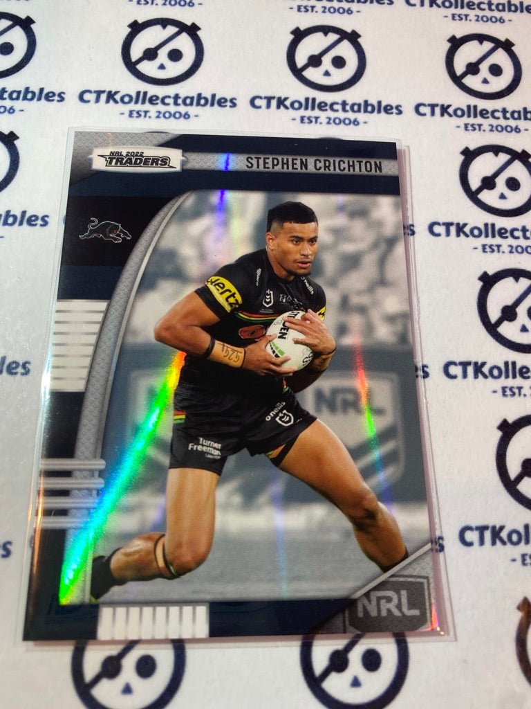 2022 TLA NRL Traders Silver Parallel - PS 103 Stephen Crichton