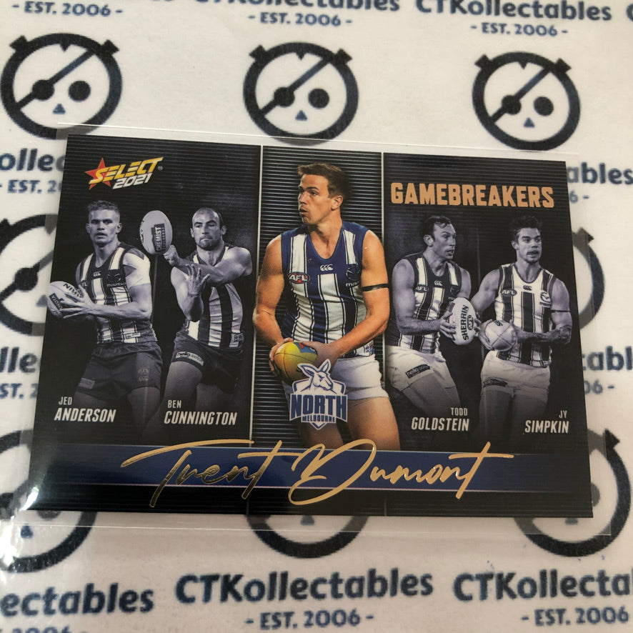 2021 AFL Footy Stars Gamebreakers Trent Durmont GB58 Kangaroos