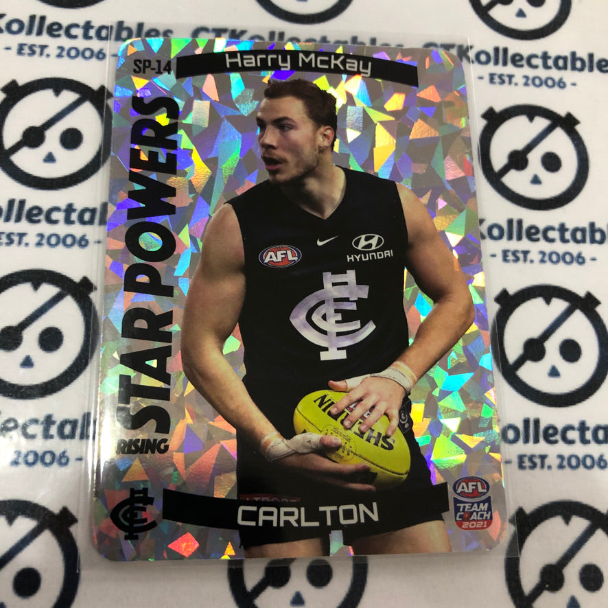 2021 AFL Teamcoach Star Powers Silver - Harry McKay SP-14