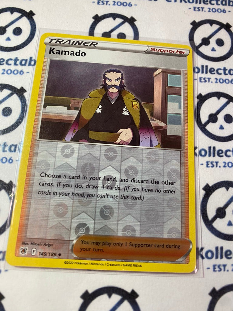 Kamado #149/189 Reverse Holo 2022 Sword & Shield Astral Radiance Pokemon Card