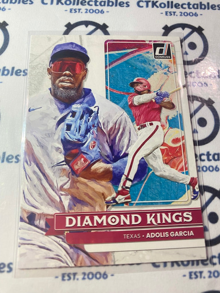 2022 Panini Donruss Baseball Diamond Kings #15 Adolis Garcia Texas
