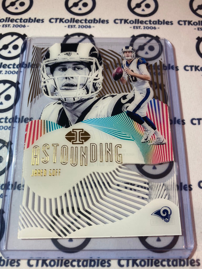 2019 Panini NFL Illusions Asounding Jared Goff #AST-JA