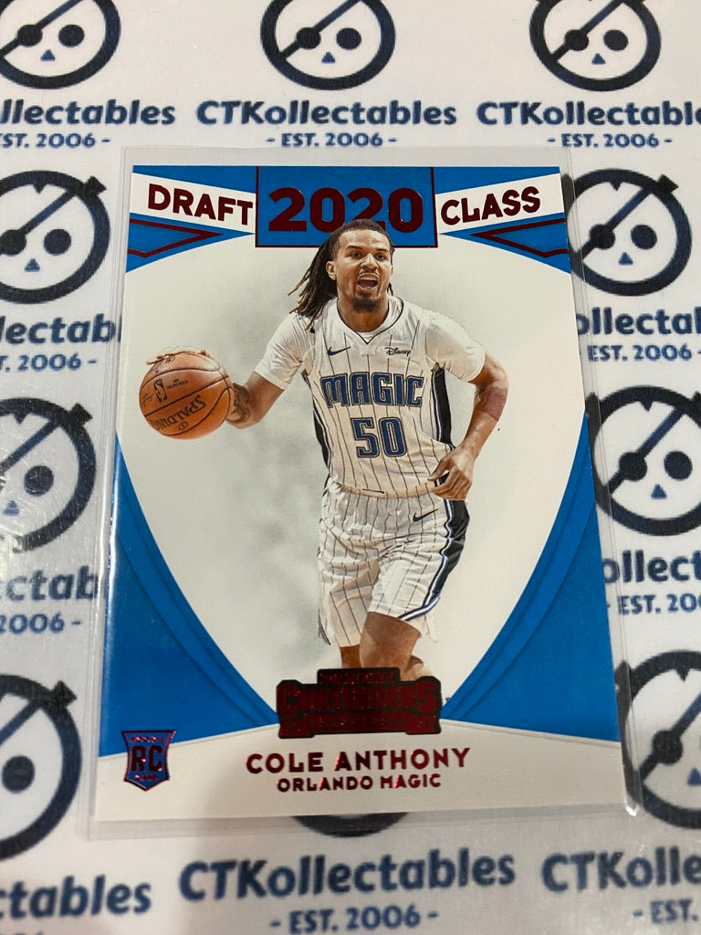 2020-21 NBA Contenders 2020 Draft Class Cole Anthony #23 Magic