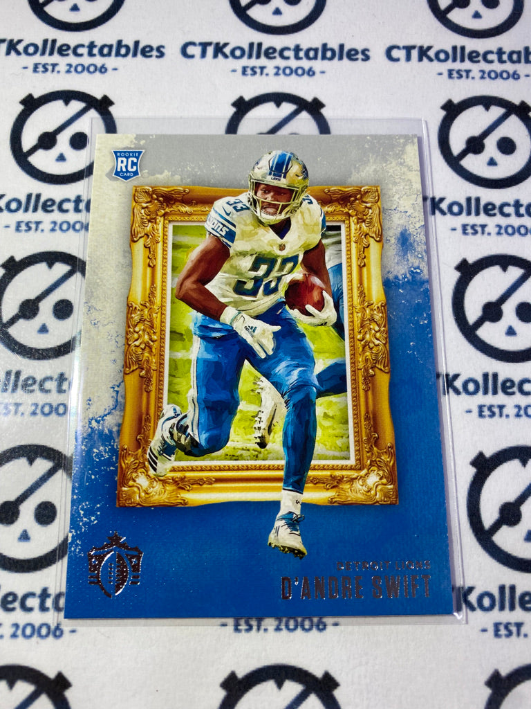 2020 NFL Chronicles Gridiron Kings D'andre Swift #GK-10 Lions RC