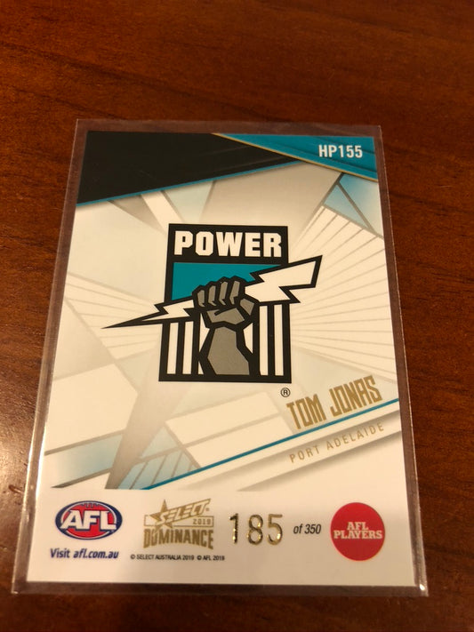 Tom Jonas #185/350 Holo-foil Parallel 2019 Select Afl Dominance