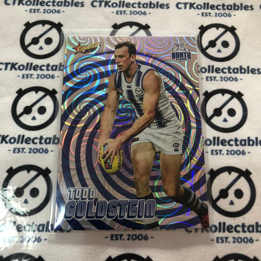 2021 AFL Footy Stars Holographic Foil Todd Goldstein HF90