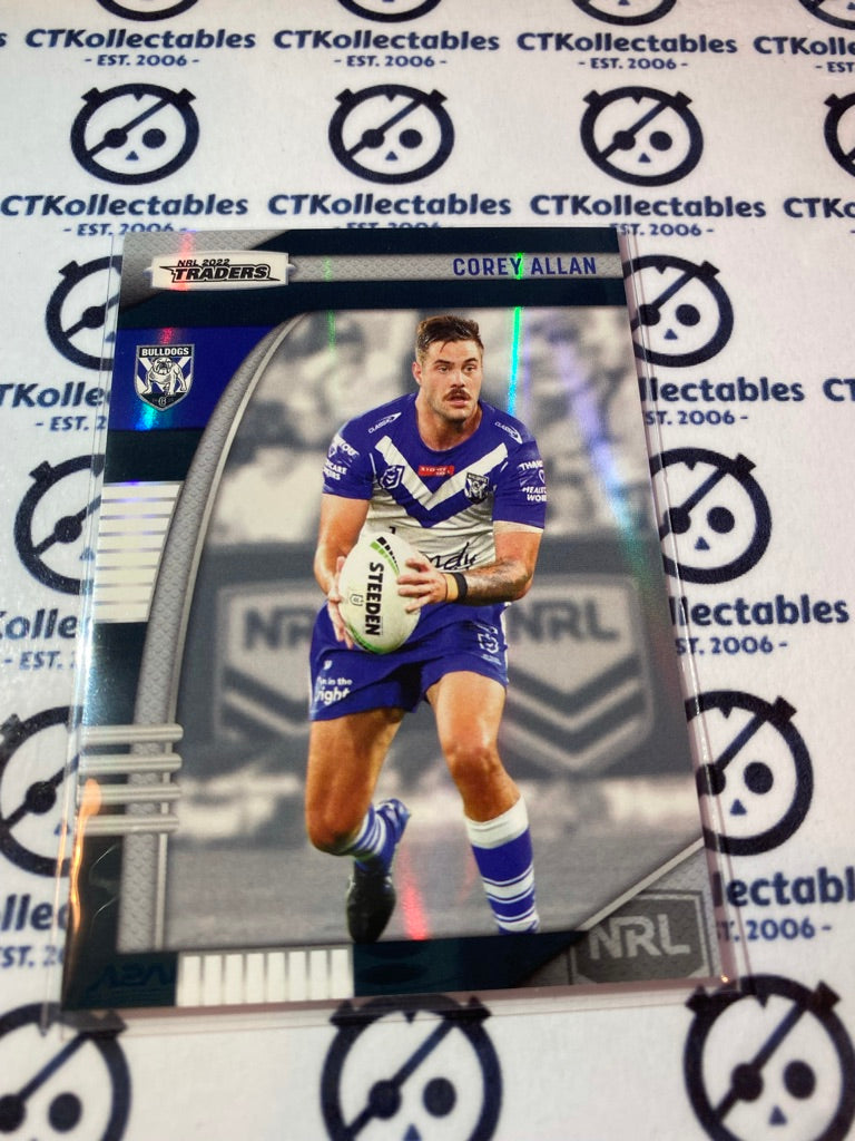 2022 TLA NRL Traders Silver Parallel - PS 022 Corey Allan