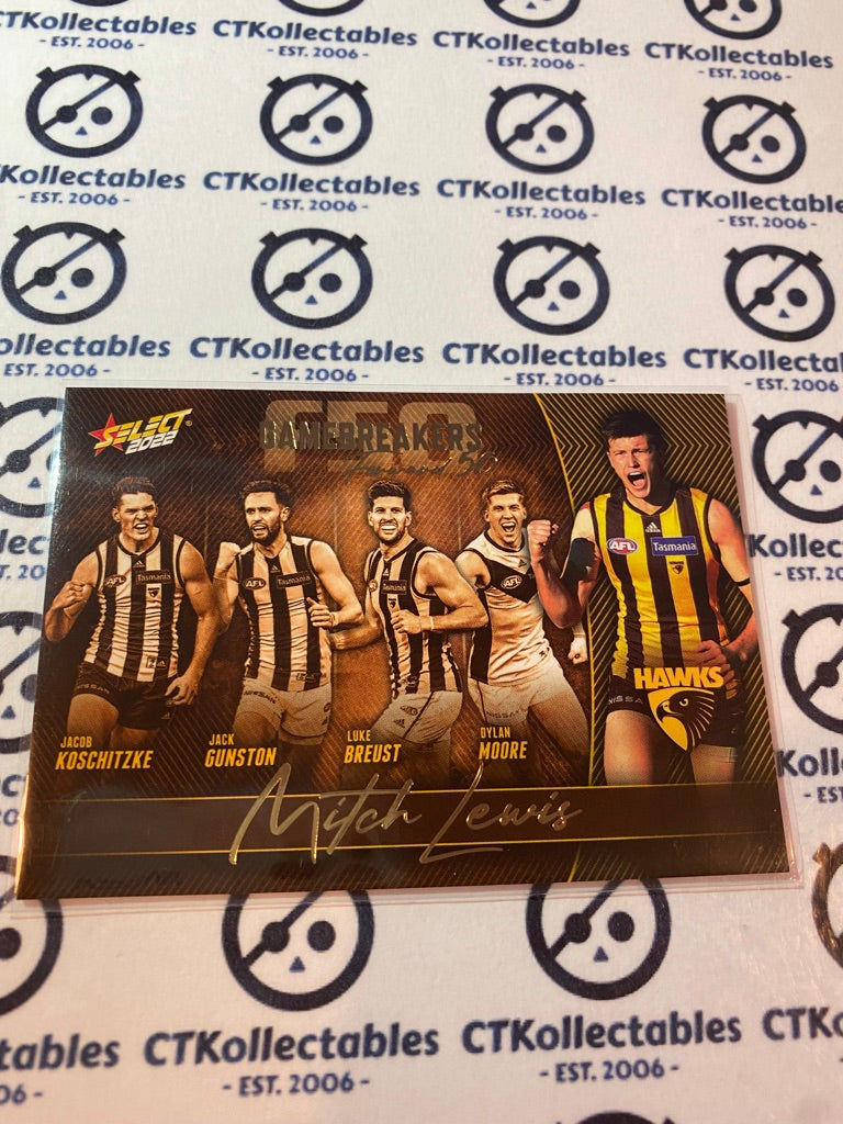 2022 AFL Footy Stars Gamebreakers Forward 50 - Mitch Lewis GB49