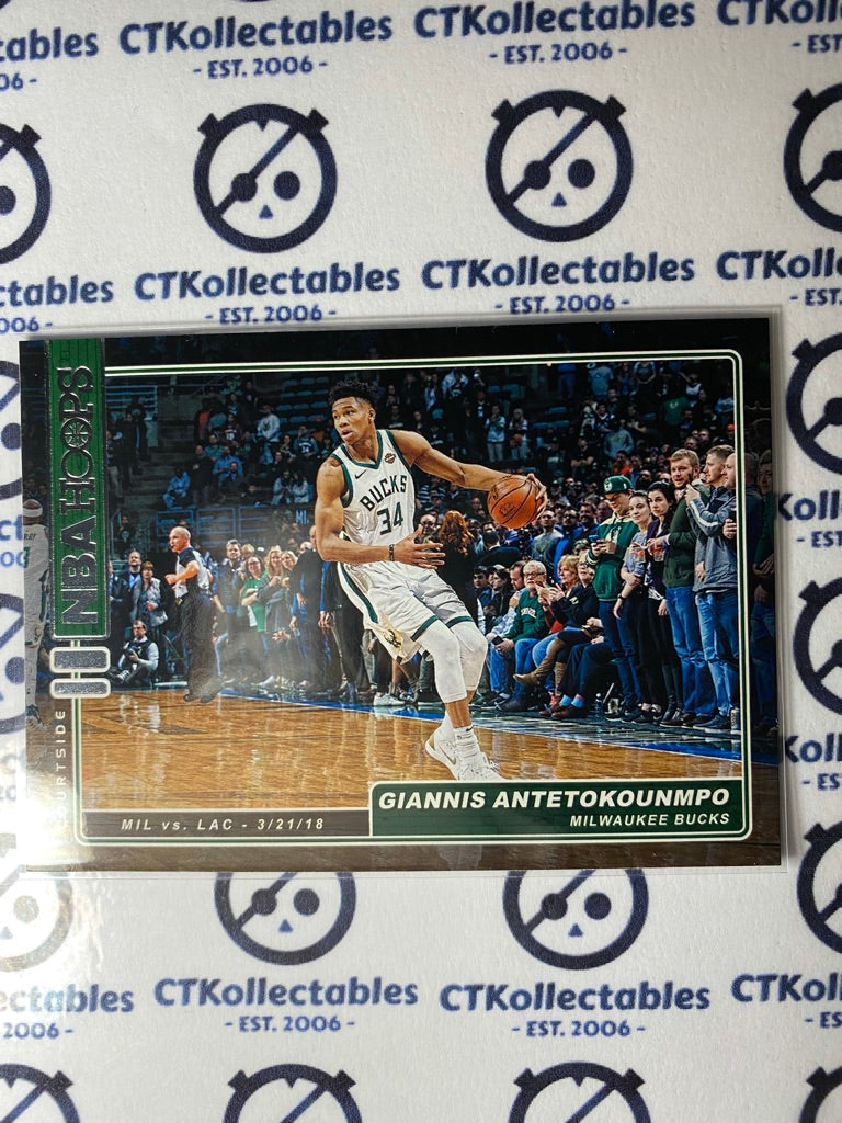 2018-19 Panini Hoops Giannis Antetkounmpo Courtside CS-15