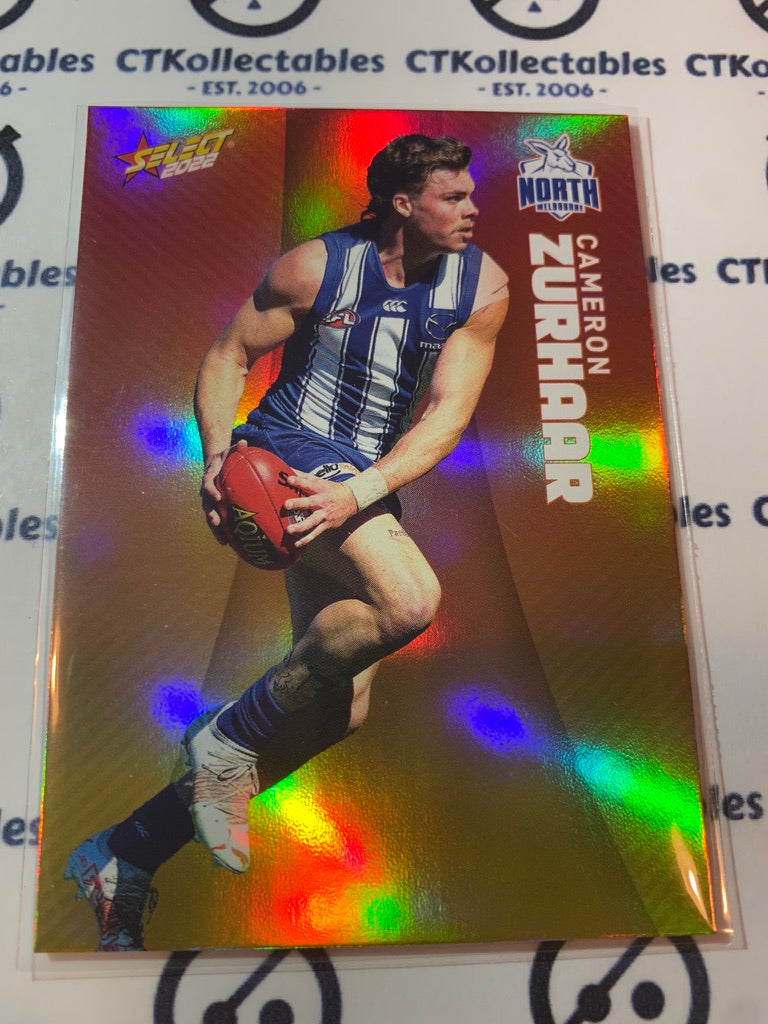 2022 AFL Footy Stars Sunset Parallel - Cameron Zurhaar PS121