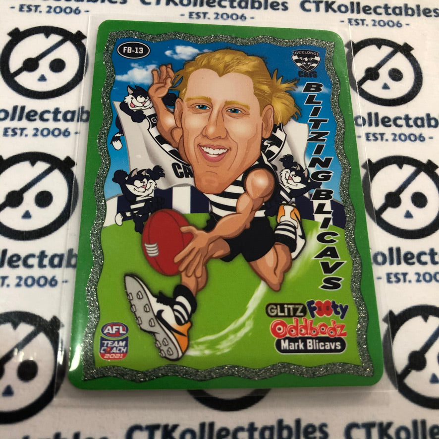 2021 AFL Teamcoach Mark Blicavs Glitz Oddbodz FB-13