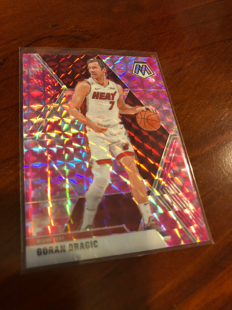Goran Dragic Pink Mosaic Prizm #160 2019-20 NBA Mosaic