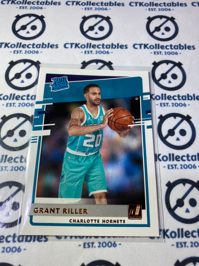 2020-21 NBA Donruss Rated Rookie Grant Riller #250 Hornets