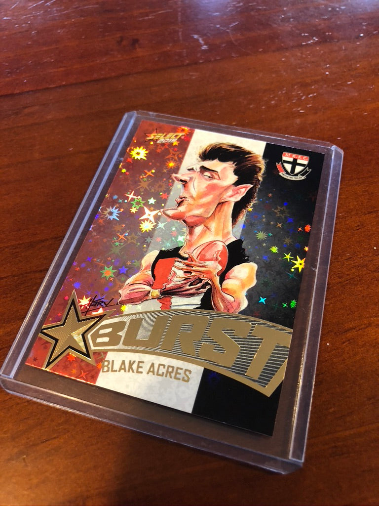 Blake Acres Starburst Caricature SBTC57 2019 footy stars