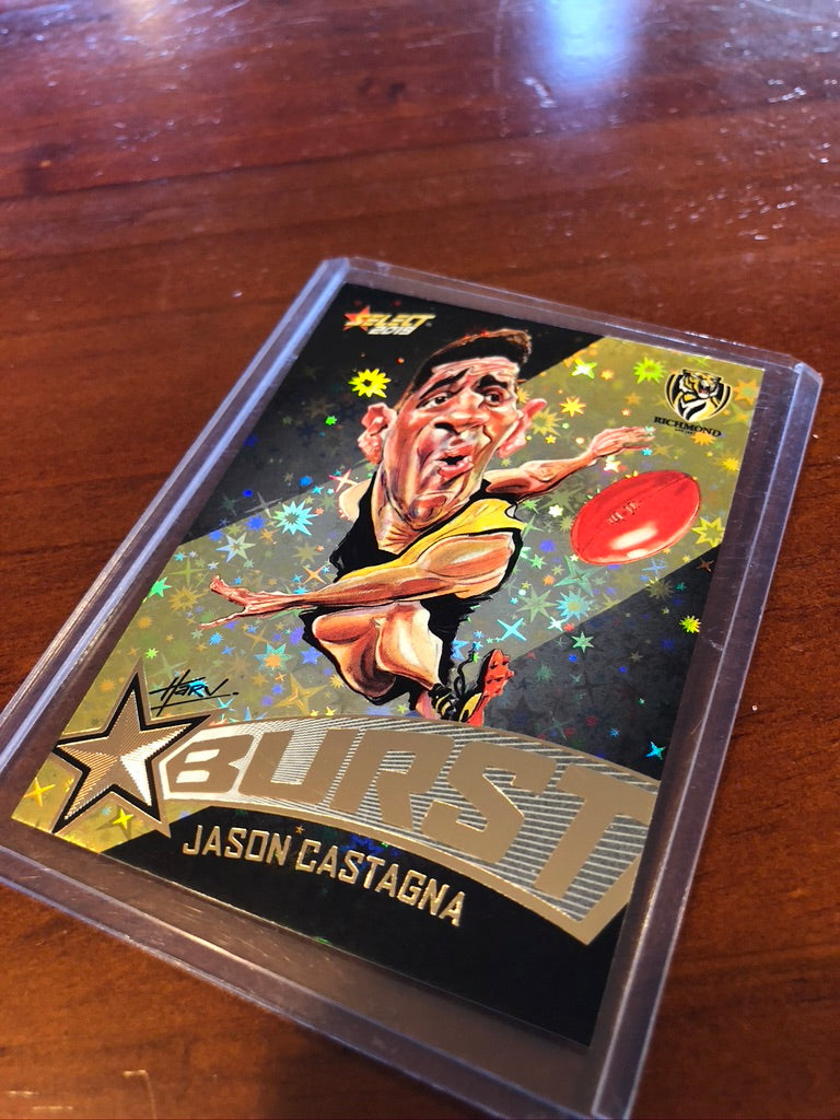 Jason Castagna Starburst Caricature SBTC53 2019 footy stars