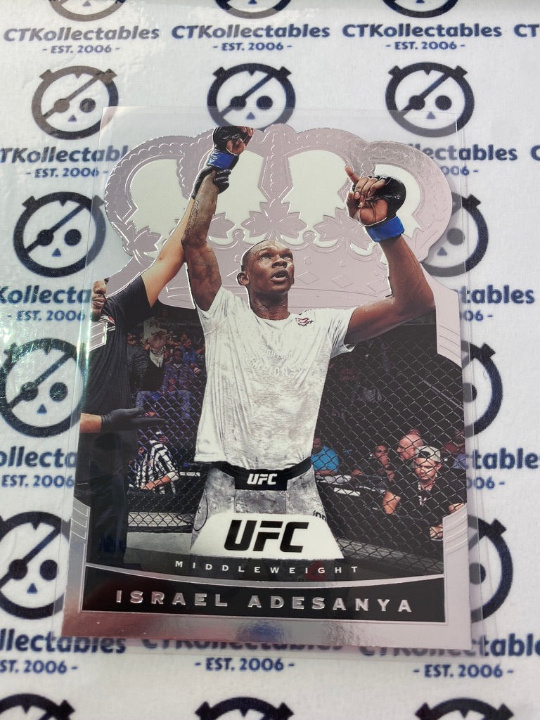2021 UFC Panini Chronicles Crown Royale Israel Adesanya #12 Middleweight