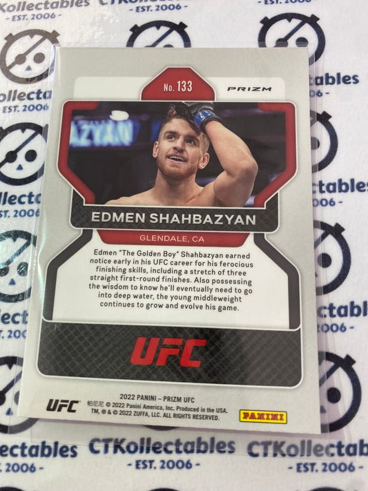 2022 UFC Panini Prizm Edmen Shahbazyan Silver Prizm #133 Middleweight