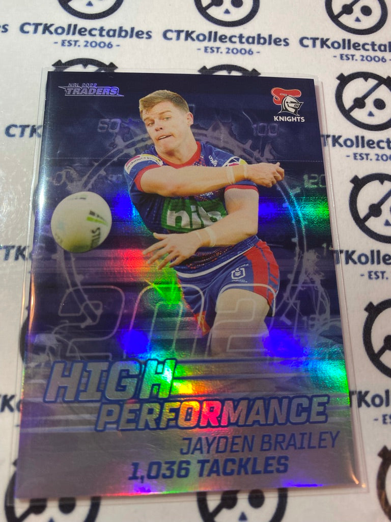 2022 TLA NRL Traders High Performance Jayden Brailey HP24/48