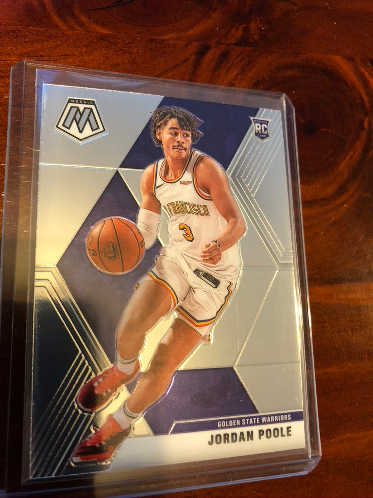 Jordan Poole RC #228 2019-20 NBA Mosaic