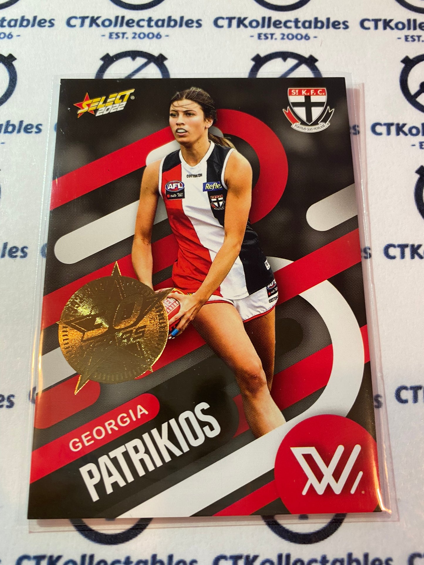 2022 AFL Footy Stars Gold 30th Anniversary - Georgia Patrikios #215