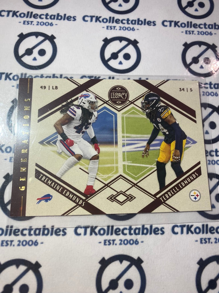 2021 NFL Legacy Generations Tremaine Edmunds Terrell Edmunds #G-7