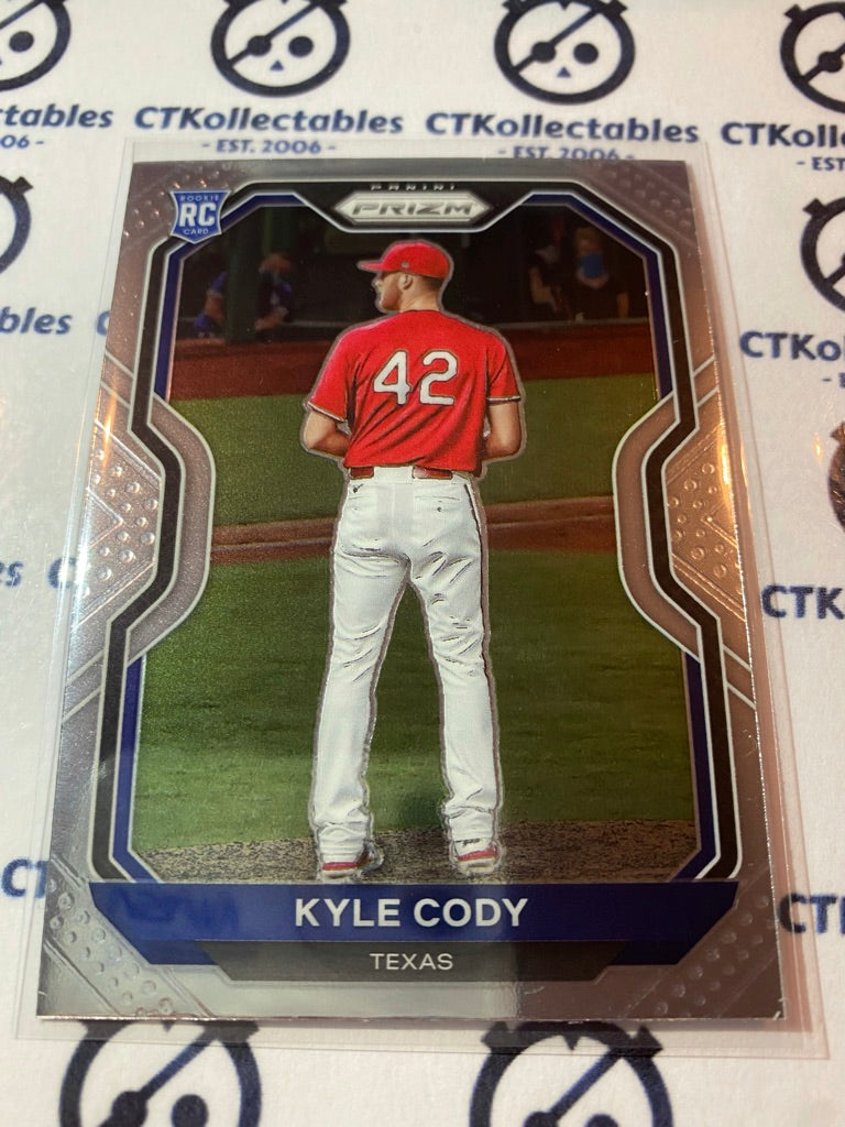 2021 Panini Prizm Baseball Kyle Cody Rc Rookie card #115 Texas