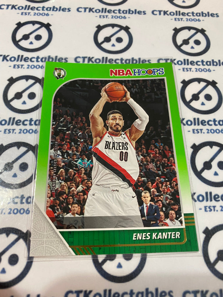 2019-20 NBA Hoops Neon Green Enes Kanter #164 Celtics